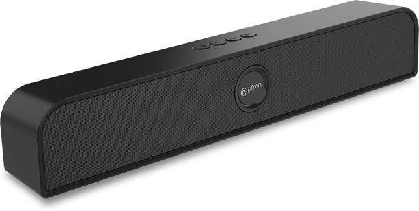 PTron Musicbot Evo with 10Hrs Playtime, Punchy Bass & Aux Port 12 W Bluetooth Soundbar
