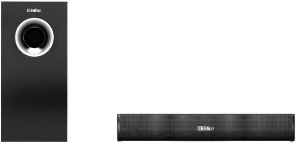 MarQ by Flipkart Thunder with Dual Drivers, Upto 8Hrs of Playback, RGB LED lights 40 W Bluetooth Soundbar