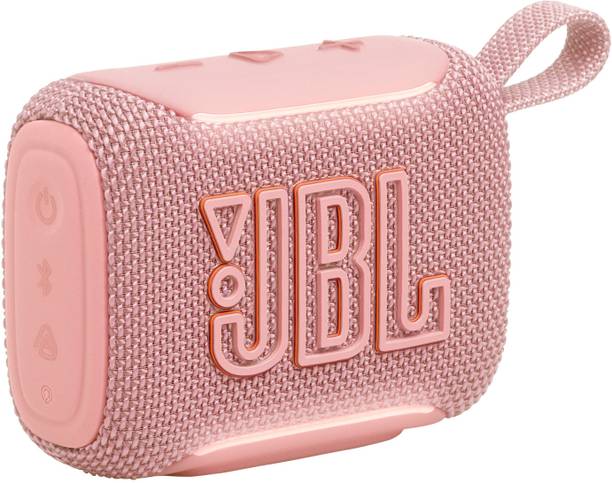 JBL Go 5, ambient edge lighting, 10Hrs of Playtime, Auracast, Water & Dust Proof 4.8 W Bluetooth Speaker