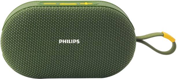 PHILIPS TAS1400GY 12W Speaker, 1200mAh Battery, BT 5.3, RGB Light, 10H Playtime, TF/USB 12 W Bluetooth Speaker