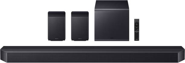 Samsung HW-Q990F/XL Dolby Atmos 11.1.4 Soundbar, Wi-Fi, Alexa, Titan Black 756 W Bluetooth Home Audio Speaker