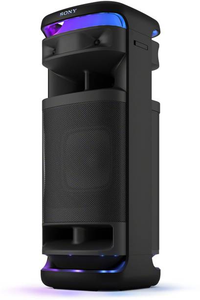 SONY Tower10 Massive BASS & Power with Wireless Mic,360 Sound &Light Bluetooth Party Speaker