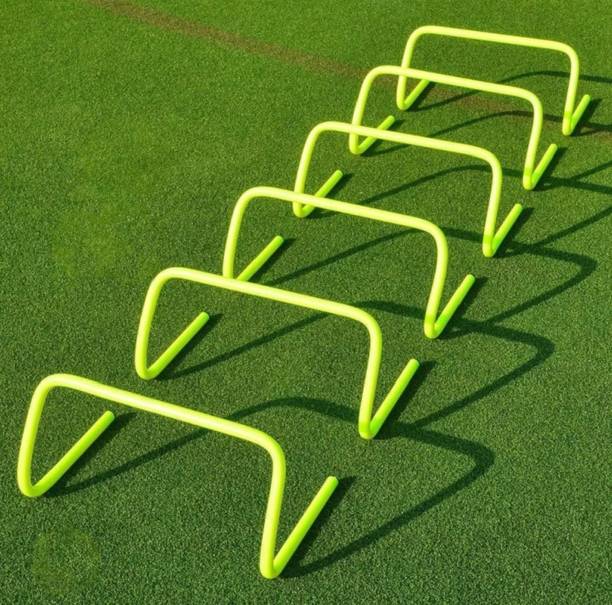 BEEATWAVE HUB Agility Hurdles for Field Training 6-inches -(Color May Very) Plastic Speed Hurdles