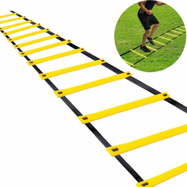 LYCAN Agility Speed School Model Training Speed Ladder for Indoor or Out Door Plastic Speed Hurdles