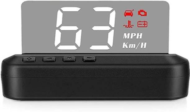 D & Y C100 Car HUD OBD2 Head Up Display Car Speedometer , Adjustable Reflection Board Digital Speedometer