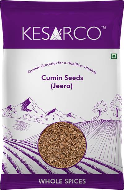 KESARCO Cumin (Jeera) Seeds - Premium Quality | 100% Natural | No Artificial Colours