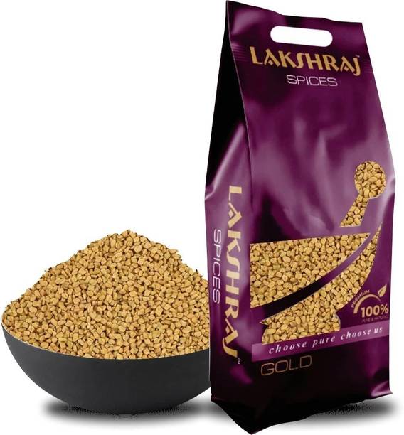 LAKSHRAJ SPICES Fenugreek Seeds- Methi for Cooking, Seasoning, and Health Benefits