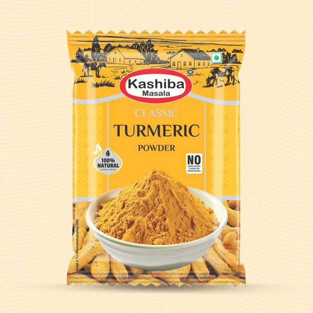 KASHIBA MASALA Classic Turmeric Powder – Pure, Aromatic & Full of Health Benefits!