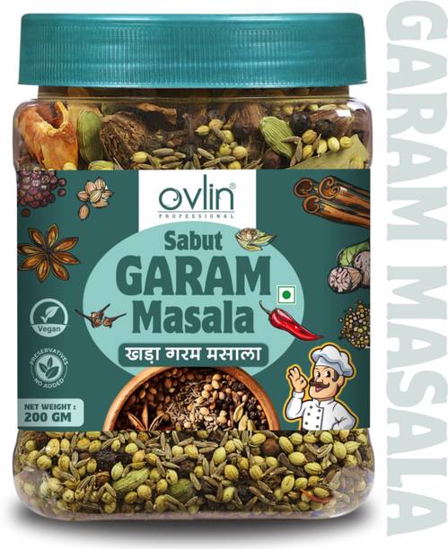 Ovlin Premium Whole Garam Masala | Authentic Sabut Khada Masala Mix - Fresh,Handpicked
