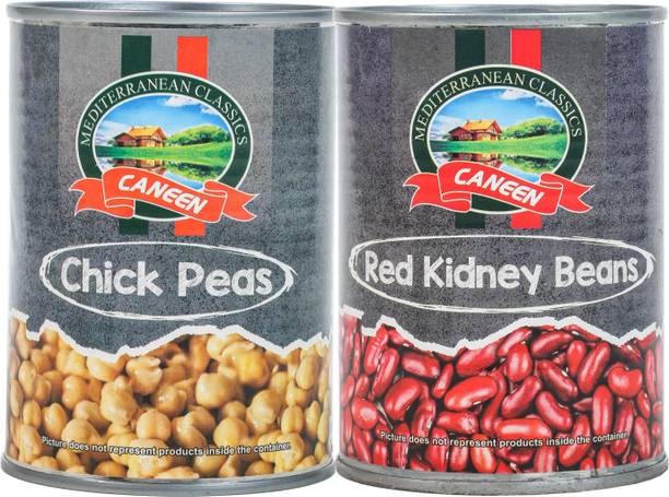 caneen Chick Peas |Best For Indian Curry | Red Kidney Beans (Brown Rajma)