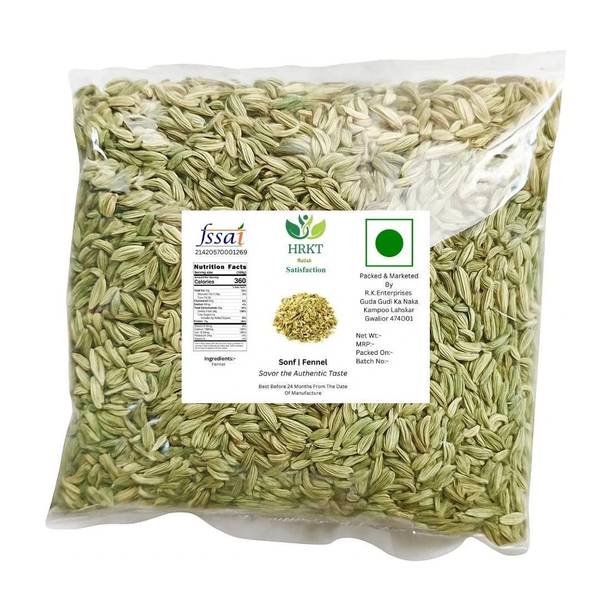 HRKT Premium Whole Sonf (Fennel Seeds) Spice