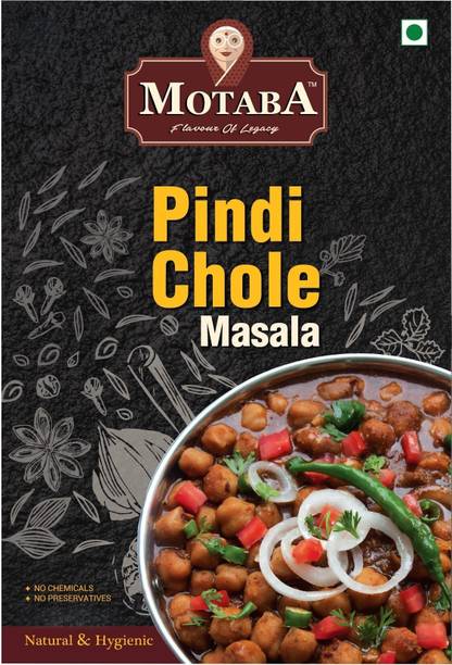 MOTABA Tasty Flavorful Pindi Chole Masala Powder, Chhole Masala- Pack of 1