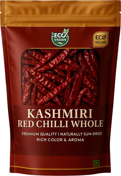 eco vegan Kashmiri Red Chilli Whole 1KG
