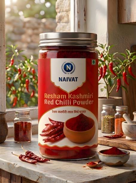 NAIVAT PREMIUM Resham Kashmiri Red Chilli Powder