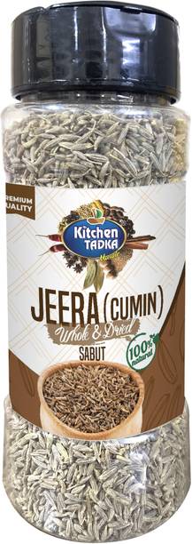 KITCHEN TADKA |Organic Jeera|Cumin Seeds|Whole|Sabut|Pack of 2|125gm Each