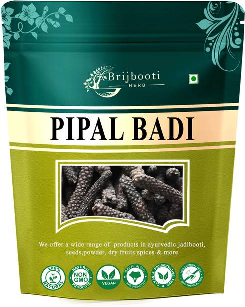 BrijBooti Long Pepper (50 Gm) | Pipal badi | Pippali | Pipali | Peepali | Piper Longum