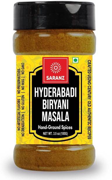 SARANZ Hyderabadi Biryani Masala Perfect for Cooking, Ready to Use, No Added Colours