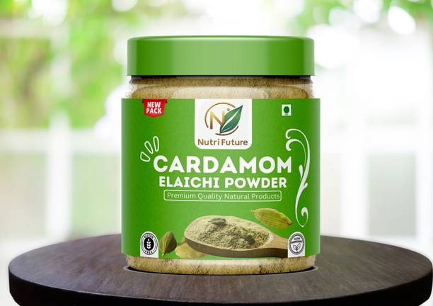 NUTRIFUTURE Cardamom Powder | Pure & Aromatic | Elaichi for Cooking & Baking