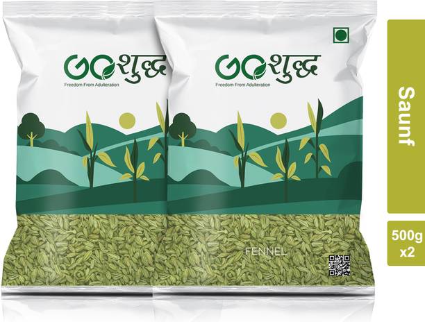 Goshudh Premium Quality Saunf (Fennel Seeds)-1Kg (Pack Of 1)