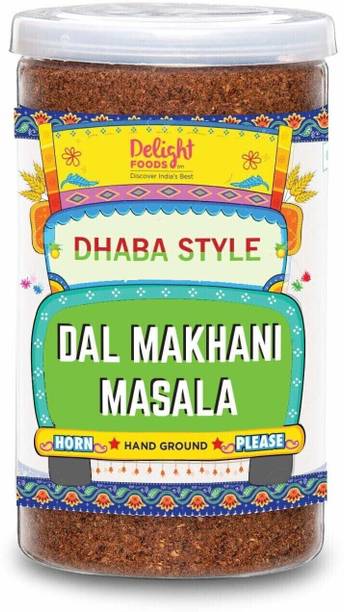 डिलाइट फूड्स Dhaba Style Dal Makhani Masala - Hand Ground - (100g)