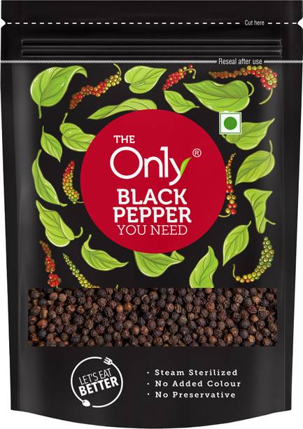 on1y Whole Black Pepper