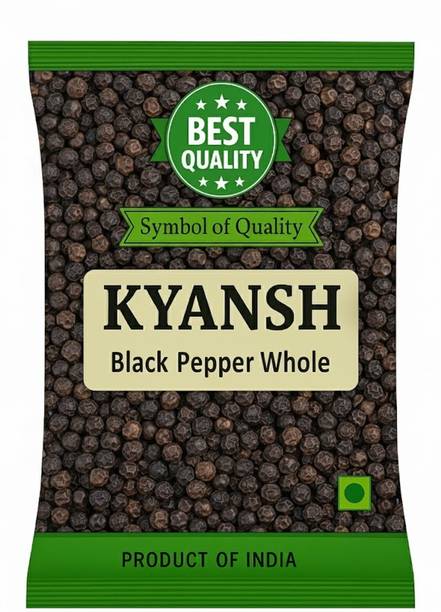 Kyansh 200gm Black Pepper- Kali Mich| Grade - Bold Size (200 g)