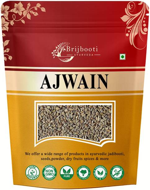 BrijBooti Ajwain Moti (200 Gm)- Carom Seed | Ajwain Whole | Ajwain | Trachyspermum Ammi