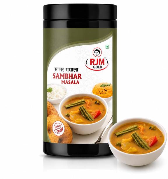 RJM GOLD Sambhar Masala | Authentic South Indian Spice Mix for Idli, Dosa, Rice & Vada