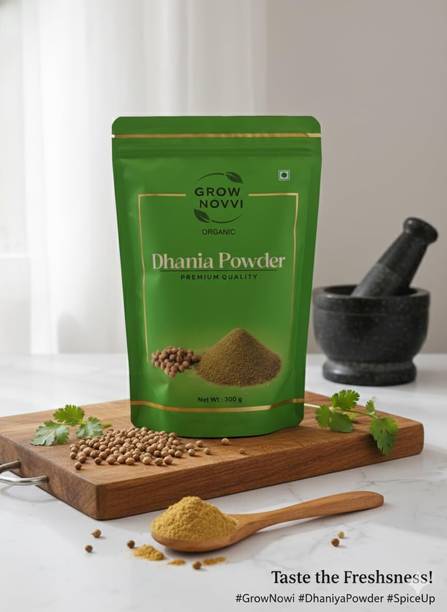GROW NOVVI Coriander Powder With Natural Oils, Dhania Powder,