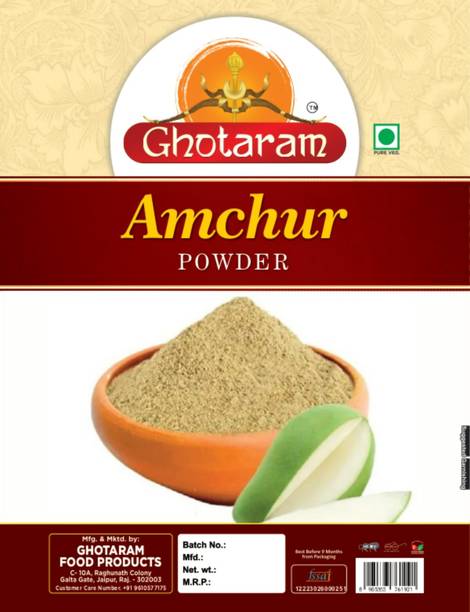 GHOTARAM Premium Quality Amchur Powder / Dry Mango-150Gx1Pk