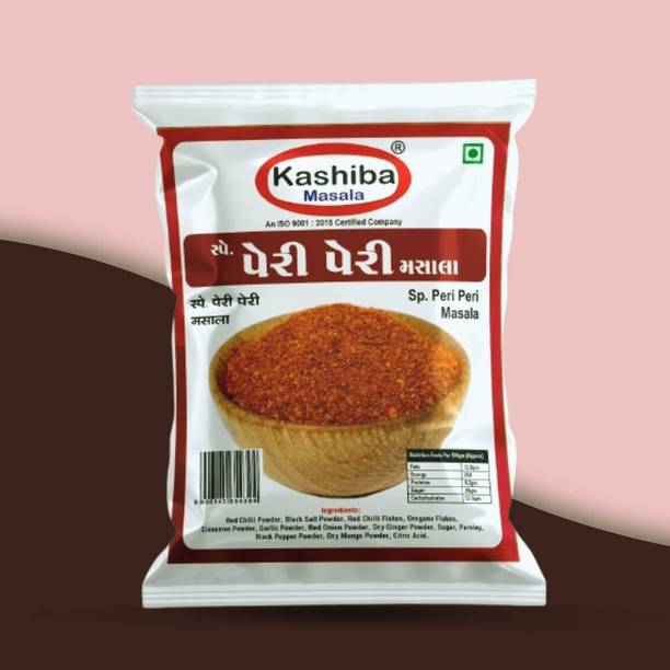 KASHIBA MASALA Peri Peri Masala – The Perfect Spicy & Tangy Seasoning for Every Snack!