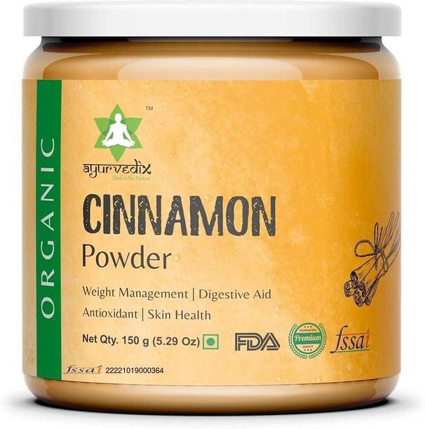 ayurvedix Organic Cinnamon Powder | Dalchini Powder For Weight Loss