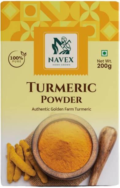 Navex Pure Haldi Powder | Ground Turmeric Spice for Cooking | Natural Color & Flavor