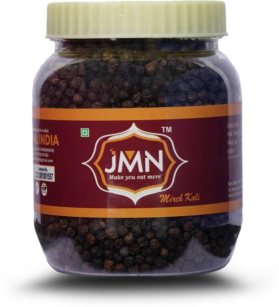 जेएमएन Black Peppercorn (Kali Mirch) | Black Pepper Whole for Cooking, Black Papper