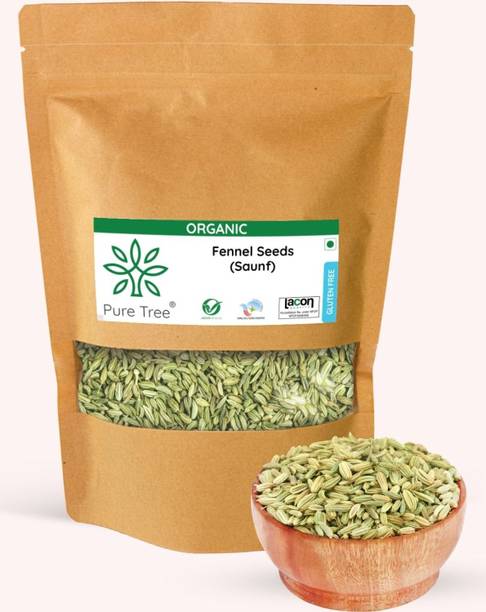 Pure Tree Organic Fennel Seed Saunf
