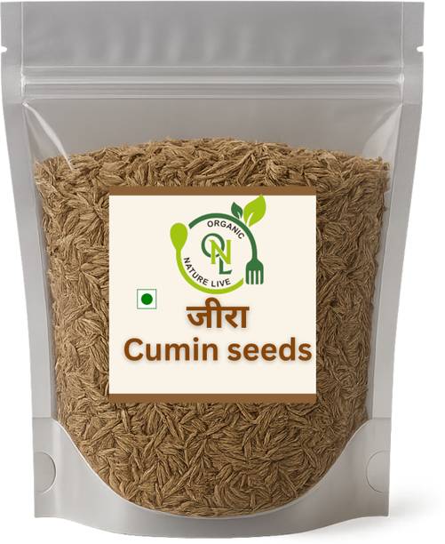 organic nature live Whole Cumin Seeds (Jeera)|Natural & Fresh Indian Spice for Cooking & Seasoning