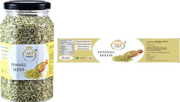 AESTHETIC HUB Fennel Seeds Natural & Healthy Spices No Artificial Colours
