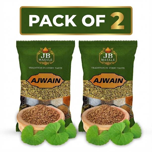 JB MASALE Premium Ajwain (Carom Seeds) 100g | 100% Pure & Natural Ajwain