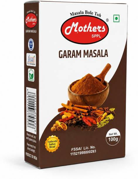 MOTHERS SPPL Healthy & Tasty Traditional Garam Masala Ground Using Cryo Grinding Technology