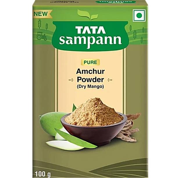 Tata Sampann Pure Amchur Powder 100g | Authentic Tangy Dry Mango Spice