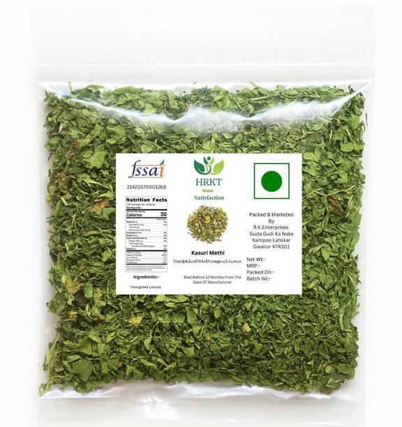 HRKT Kasuri Methi Hand Picked Premium Quality Dried Fenugreek Leaves