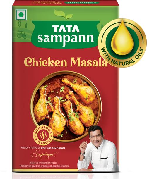 Tata Sampann Chicken Masala with Natural Oils, Rich Aroma & Flavour