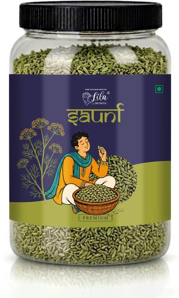 lila dry fruits Fennel Seeds 100 Gms Saunf