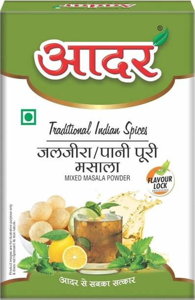 AADAR Chatpata Jaljeera Masala for Pani Puri, Shikanji, No Added Preservatives+