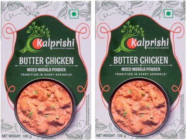 Kalprishi Premium Butter Chicken Masala | Pack of 2 | Rich & Creamy Flavor
