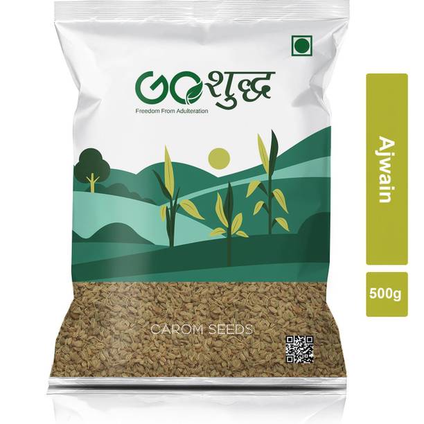 Goshudh Ajwain / Carom Seeds 500gm Pack