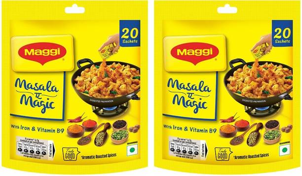 Maggi 40 Sachets Pack Masala-e-Magic Authentic Indian Mixed Spice Powder for Cooking