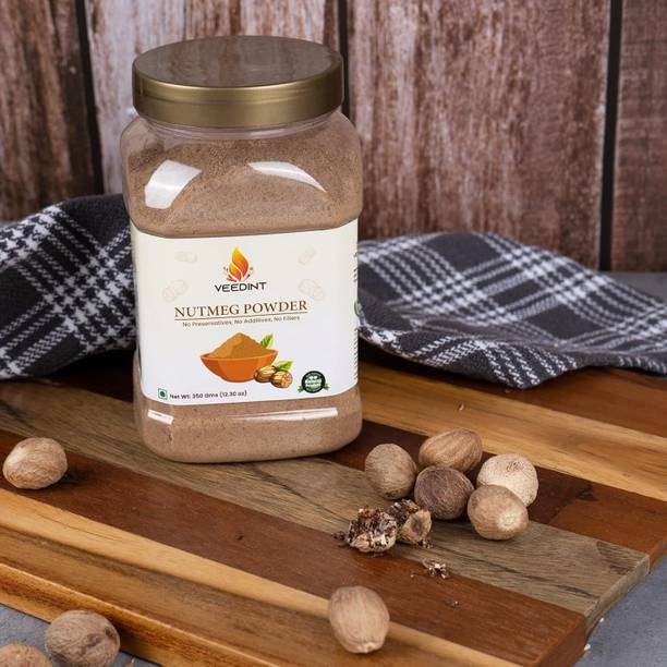 VeeDInt Nutmeg Powder, Jaiphal Powder, 350 gram/12.30 oz pack
