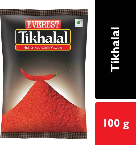 एवरेस्ट Hot and Red Chilli Powder Tikhalal, Pack of 1