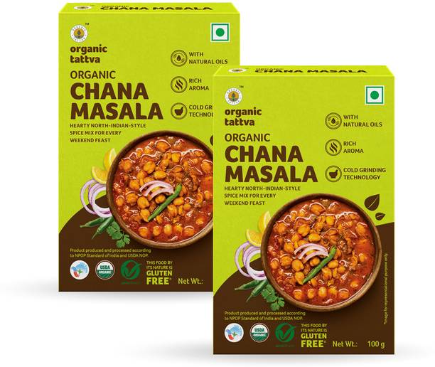 Organic Tattva Chana Masala 100g Each